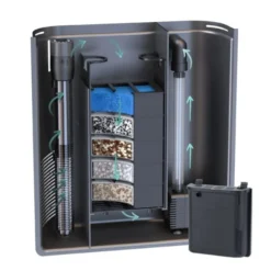 Système de filtration intérieur poisson universel BioBox 1 pour aquarium de 40 à 90 litres - Aquatlantis
