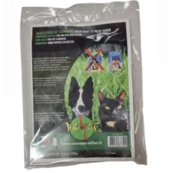 Tapis de litière pour cage de transport chien et chat en fibre de chanvre 40x25cm - WasaByCat