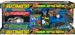 Terrarium aquaterrarium équipé 76x30x30cm Reptihabitat Tortue Aquatique NT-T22E - Zoo Med