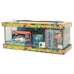 Terrarium aquaterrarium équipé 76x30x30cm Reptihabitat Tortue Aquatique NT-T22E - Zoo Med