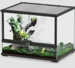 Terrarium reptile Smart Line 60x45x45 noir - Terratlantis