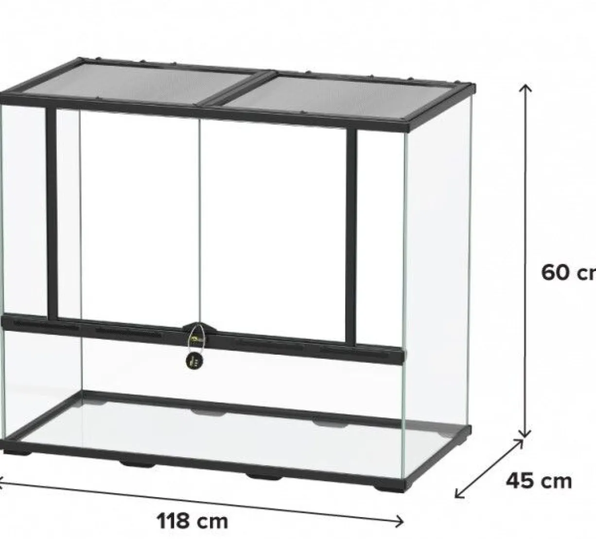 Terrarium reptile 118x45x60 - Terratlantis