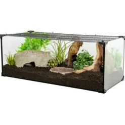 Terrarium tortue Karapas Terra 100 Pro noir - Zolux