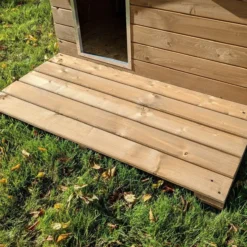 Terrasse universelle pour niche chien 125 x 52 cm