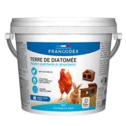 Terre de diatomée basse-cour seau 2,5kg - Francodex