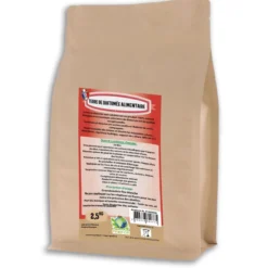 Terre de diatomée blanche non-calcinée alimentaire poule Doypack 2,5kg - Prefor