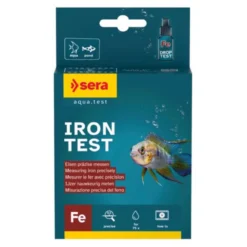 Test de mesure du fer pour aquarium Iron Test 15ML - Sera
