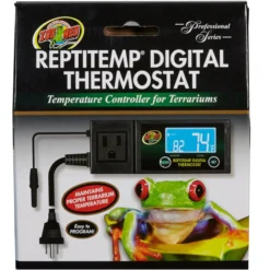 Thermostat digital pour terrarium reptile Reptitemp Digital Thermostat - Zoomed