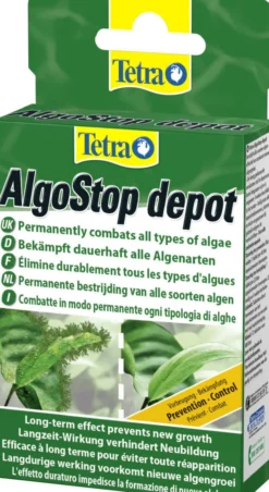 Traitement de l’eau aquarium algicide AlgoStop Depot 12 comprimés - Tetra