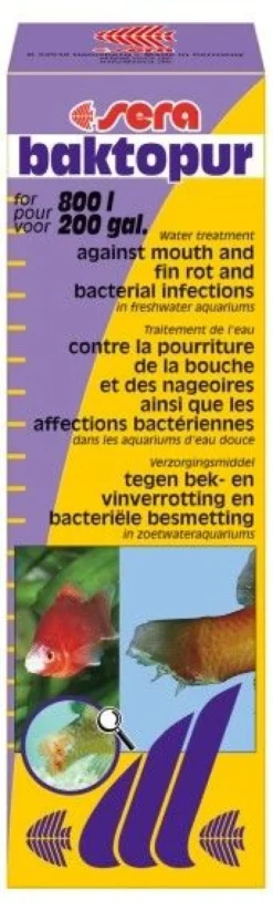 Traitement de l’eau aquarium Baktopur 50ML - Sera