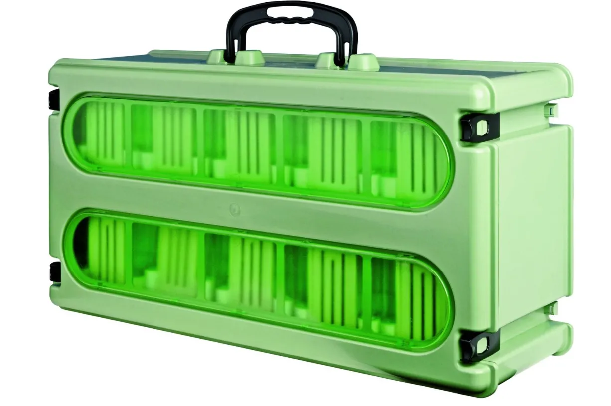Valise de transport pour oiseaux complète avec 10 cages secondino 2GR