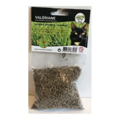 Valériane séchée chat sachet 80g - WasaByCat