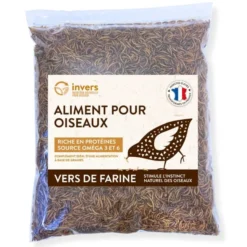 Vers de farine déshydratés 2,5kg - Invers