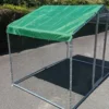 Volière poule - Enclos lapin et chat - 6m² 2x3x2,25m - Ø38mm Acier Galvanisé avec bâche